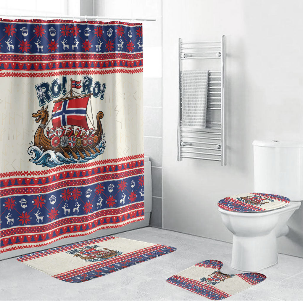 Norge Christmas Bathroom Set Ro Ro Viking Santa Claus
