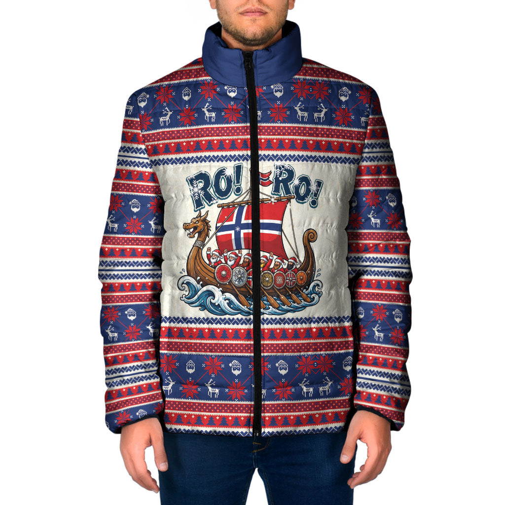 Norge Christmas Padded Jacket Ro Ro Viking Santa Claus