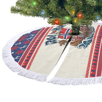 Norge Christmas Tree Skirt Ro Ro Viking Santa Claus