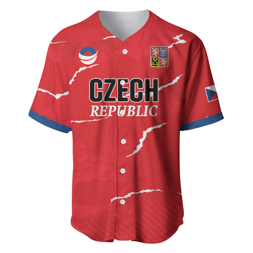 Custom Handball Czech Republic Baseball Jersey Go Champions