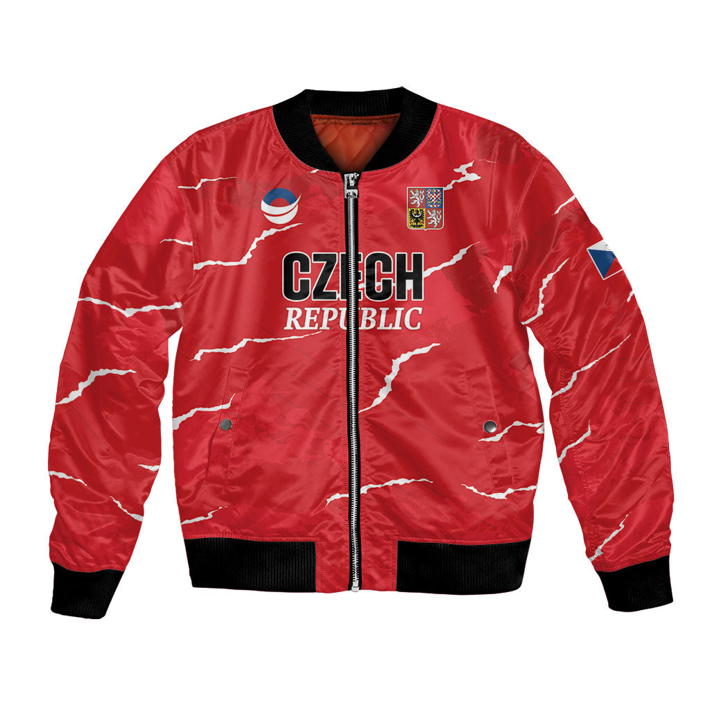 Custom Handball Czech Republic Bomber Jacket Go Champions