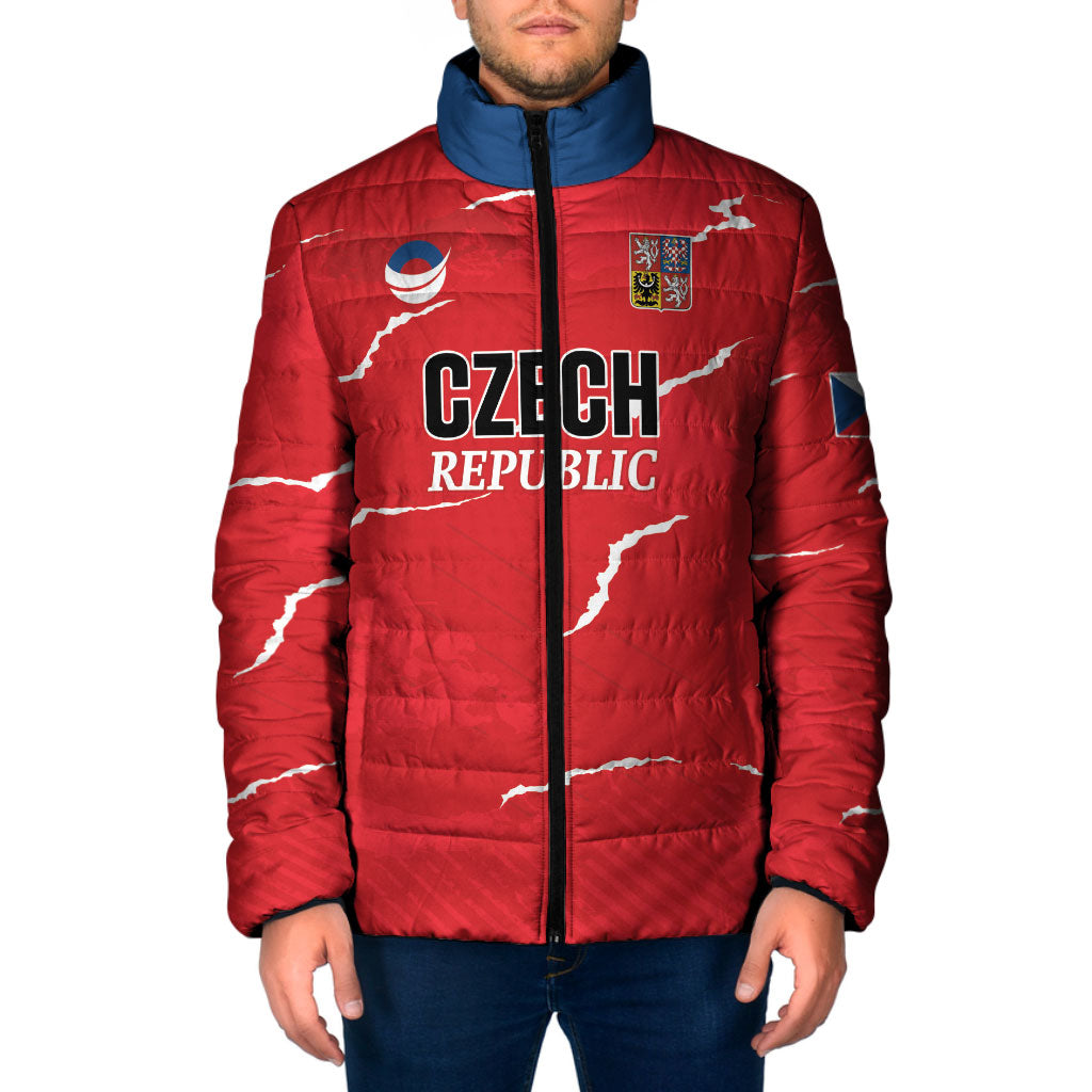 Custom Handball Czech Republic Padded Jacket Go Champions