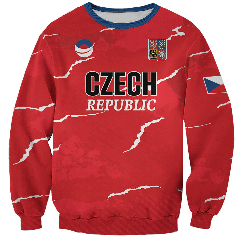 Custom Handball Czech Republic Sweatshirt Go Champions