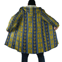 Ukraine Christmas Cloak Ukrainian Trident Pattern