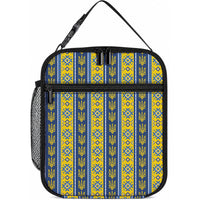 Ukraine Christmas Lunch Bag Ukrainian Trident Pattern