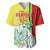 Senegal Independence Day Baseball Jersey Un Peuple Un But Une Foi 64th Anniversary - Wonder Print Shop