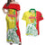 Senegal Independence Day Couples Matching Off Shoulder Maxi Dress and Hawaiian Shirt Un Peuple Un But Une Foi 64th Anniversary - Wonder Print Shop