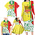 Senegal Independence Day Family Matching Long Sleeve Bodycon Dress and Hawaiian Shirt Un Peuple Un But Une Foi 64th Anniversary - Wonder Print Shop