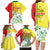 Senegal Independence Day Family Matching Long Sleeve Bodycon Dress and Hawaiian Shirt Un Peuple Un But Une Foi 64th Anniversary - Wonder Print Shop