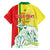 Senegal Independence Day Family Matching Off Shoulder Short Dress and Hawaiian Shirt Un Peuple Un But Une Foi 64th Anniversary - Wonder Print Shop