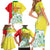 Senegal Independence Day Family Matching Short Sleeve Bodycon Dress and Hawaiian Shirt Un Peuple Un But Une Foi 64th Anniversary - Wonder Print Shop