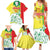 Senegal Independence Day Family Matching Summer Maxi Dress and Hawaiian Shirt Un Peuple Un But Une Foi 64th Anniversary - Wonder Print Shop