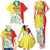 Senegal Independence Day Family Matching Tank Maxi Dress and Hawaiian Shirt Un Peuple Un But Une Foi 64th Anniversary - Wonder Print Shop