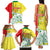 Senegal Independence Day Family Matching Tank Maxi Dress and Hawaiian Shirt Un Peuple Un But Une Foi 64th Anniversary - Wonder Print Shop