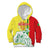 Senegal Independence Day Kid Hoodie Un Peuple Un But Une Foi 64th Anniversary - Wonder Print Shop