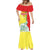 Senegal Independence Day Mermaid Dress Un Peuple Un But Une Foi 64th Anniversary - Wonder Print Shop