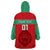 Morocco Football Wearable Blanket Hoodie Go The Atlas Lions