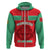 Morocco Football Zip Hoodie Go The Atlas Lions