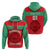 Morocco Football Zip Hoodie Go The Atlas Lions