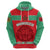 Morocco Football Zip Hoodie Go The Atlas Lions