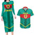 Senegal Football Couples Matching Long Sleeve Bodycon Dress and Hawaiian Shirt Go Lions of Teranga - Wonder Print Shop