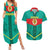 Senegal Football Couples Matching Summer Maxi Dress and Hawaiian Shirt Go Lions of Teranga - Wonder Print Shop