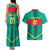 Senegal Football Couples Matching Tank Maxi Dress and Hawaiian Shirt Go Lions of Teranga - Wonder Print Shop