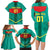 Senegal Football Family Matching Long Sleeve Bodycon Dress and Hawaiian Shirt Go Lions of Teranga - Wonder Print Shop