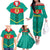 Senegal Football Family Matching Off Shoulder Long Sleeve Dress and Hawaiian Shirt Go Lions of Teranga - Wonder Print Shop