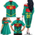 Senegal Football Family Matching Off Shoulder Long Sleeve Dress and Hawaiian Shirt Go Lions of Teranga - Wonder Print Shop