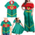 Senegal Football Family Matching Off Shoulder Maxi Dress and Hawaiian Shirt Go Lions of Teranga - Wonder Print Shop