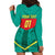 Senegal Football Hoodie Dress Go Lions of Teranga - Wonder Print Shop