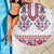 Panama Pollera Traditional Pattern Beach Blanket