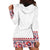 Panama Pollera Traditional Pattern Hoodie Dress