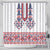 Panama Pollera Traditional Pattern Shower Curtain