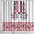 Panama Pollera Traditional Pattern Shower Curtain