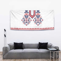 Panama Pollera Traditional Pattern Tapestry
