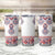 Panama Pollera Traditional Pattern Tumbler Cup