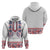 Panama Pollera Traditional Pattern Zip Hoodie