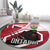 Canada Ontario Province Round Carpet Black Bear Flag Stylized