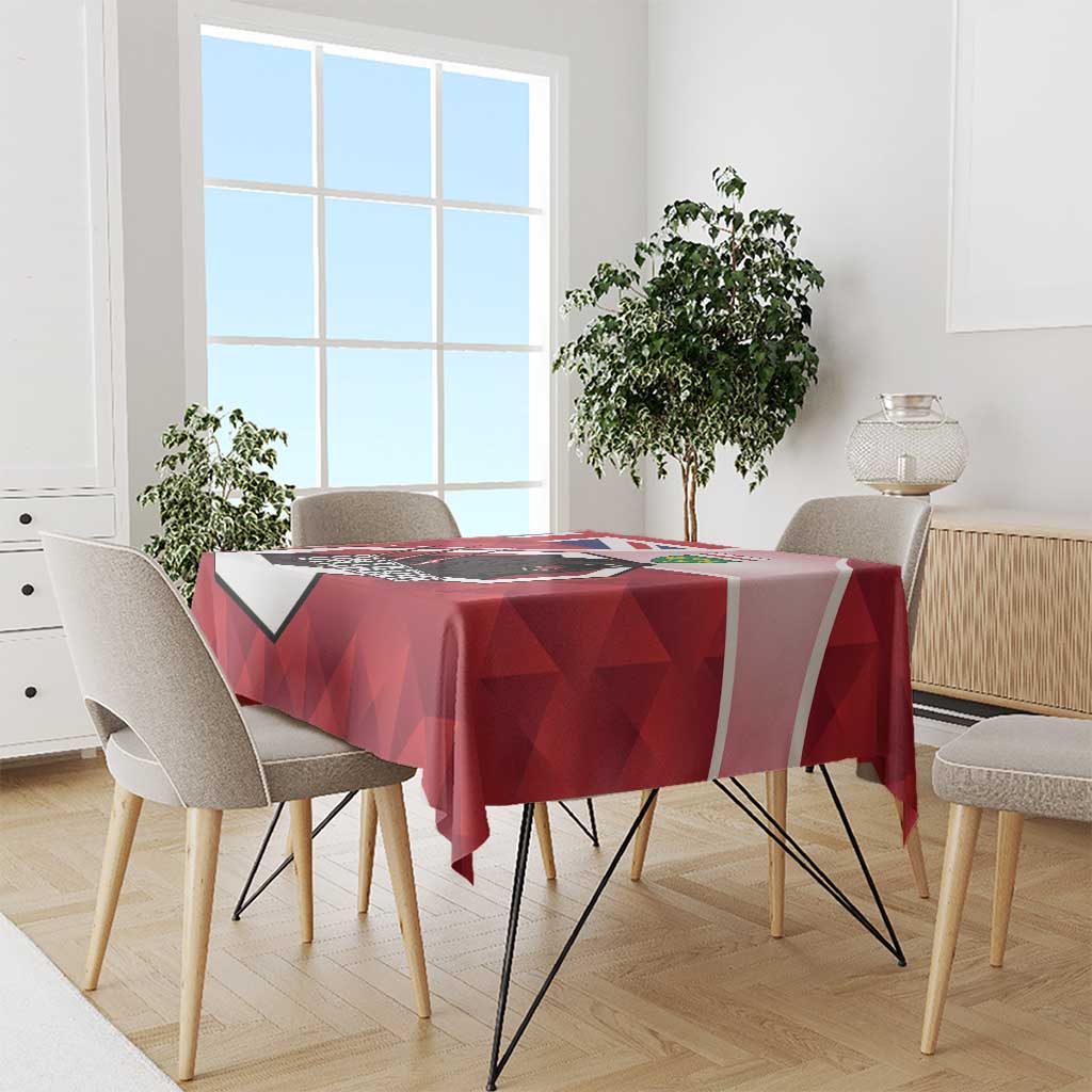 Canada Ontario Province Tablecloth Black Bear Flag Stylized