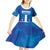 Personalized Canada Quebec Province Kid Short Sleeve Dress Je Me Souviens