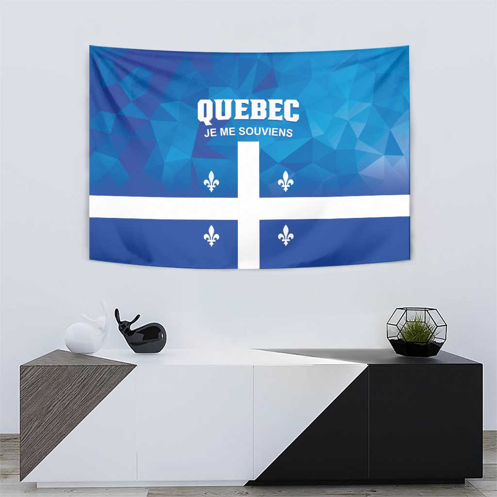 Canada Quebec Province Tapestry Je Me Souviens