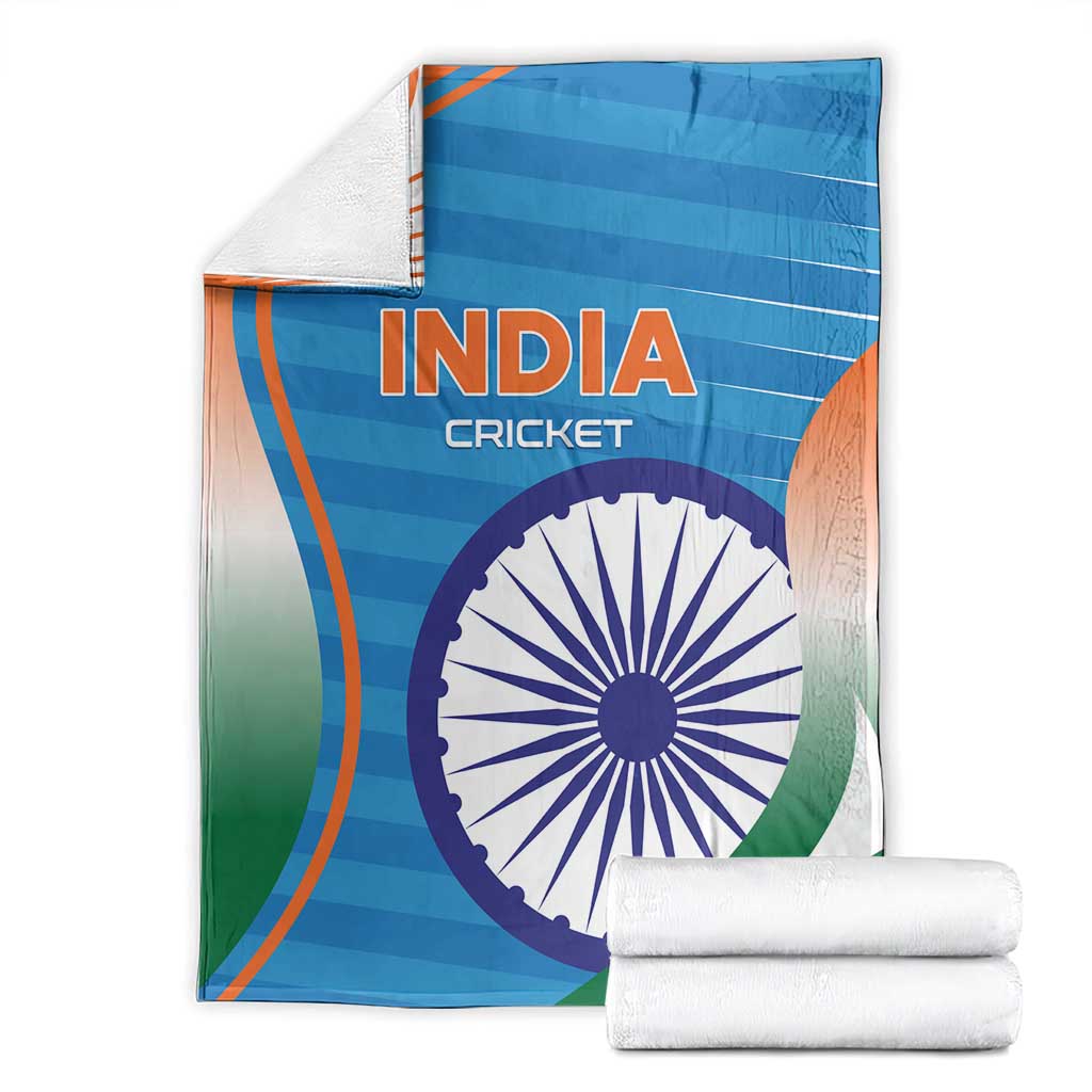 India Cricket Blanket Men in Blue Champions 2025