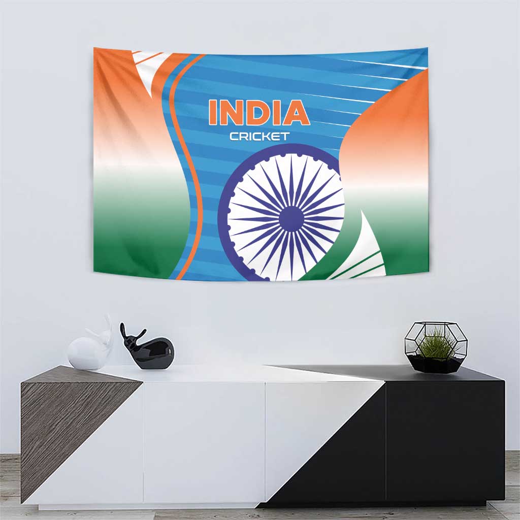 India Cricket Tapestry Men in Blue Champions 2025