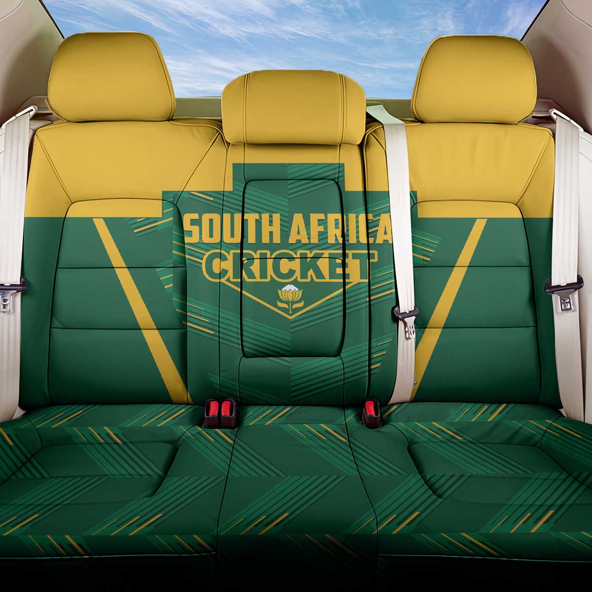 South Africa Cricket Back Car Seat Cover SA Protea Woza Nawe