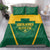 South Africa Cricket Bedding Set SA Protea Woza Nawe