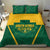 South Africa Cricket Bedding Set SA Protea Woza Nawe