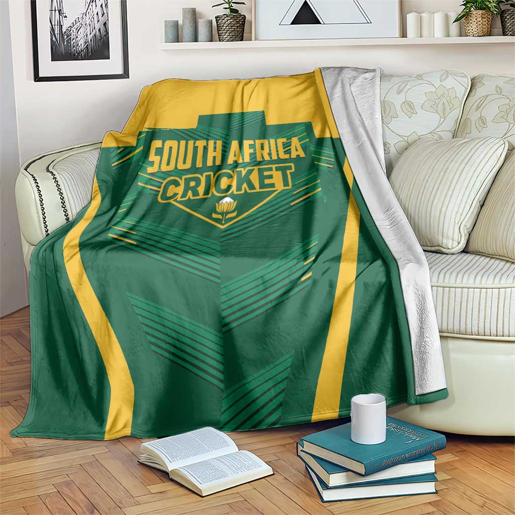 South Africa Cricket Blanket SA Protea Woza Nawe