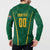 Custom South Africa Cricket Button Sweatshirt SA Protea Woza Nawe